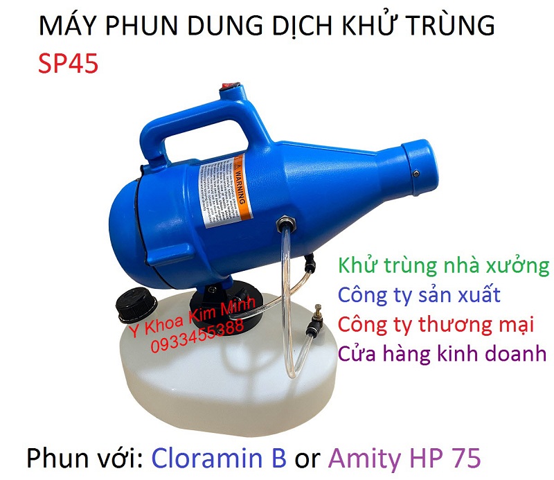 Máy phun dung dịch sát khuẩn cầm tay mini SP45