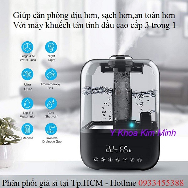 Máy phun khử trùng sát khuẩn không khí phòng JBT 3 trong 1 - Y Khoa Kim Minh