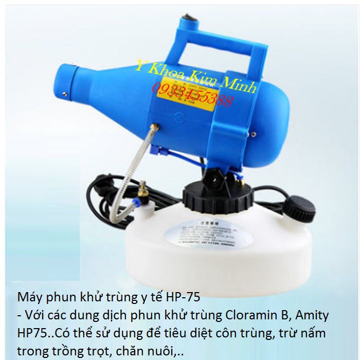 SP-45, máy phun thuốc khử trùng dạng sương mini - Y Khoa Kim Minh Máy phun thuốc khử trùng mini bán tại Tp Hồ Chí Minh - Y Khoa Kim Minh