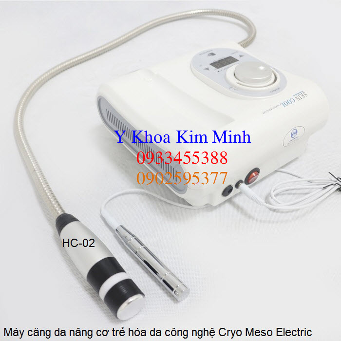 May nang co xoa nhan tre hoa tai tao da Cryo Meso Electric Hot and Cold HC-02