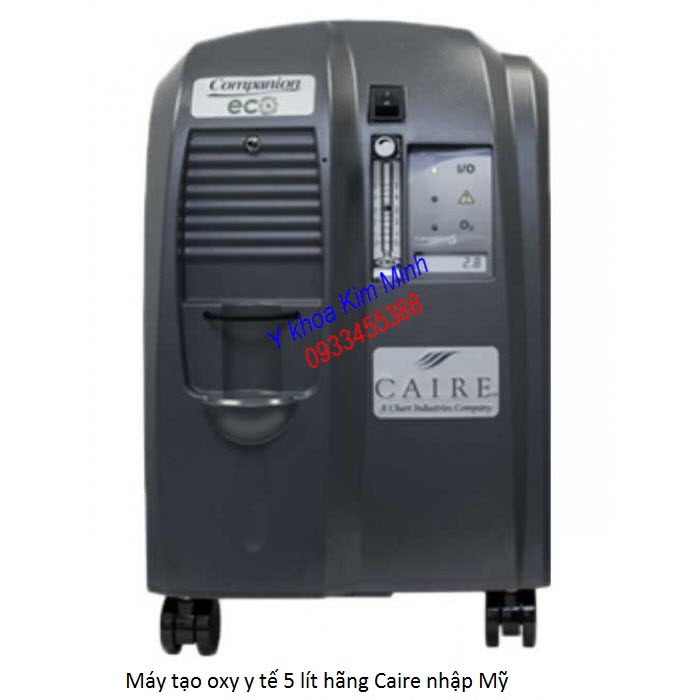 Máy tạo oxy y tế 5 lít tốt nhất hiện nay cho người bệnh nhập Mỹ - Y khoa Kim Minh Máy tạo oxy y tế 5 lít hãng Caire nhập Mỹ - Y khoa Kim Minh