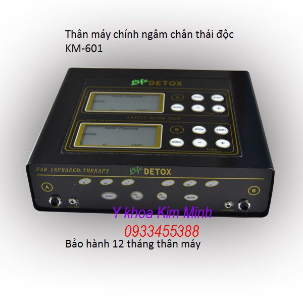 Máy thải độc tố cơ thể KM-601 - Y khoa Kim Minh
