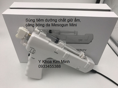 Máy Mesogun Filler tiêm căng bóng mịn da, tiêm trắng da - Y Khoa Kim Minh May tiem HA, tiem cang bong, tiem collagen Mesogun filler - Y Khoa Kim Minh