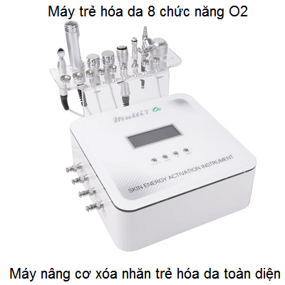 Máy trẻ hóa da 8 chức năng O2 - Y Khoa Kim Minh Máy trẻ hóa da 8 chức năng O2 - Y Khoa Kim Minh 0933455388
