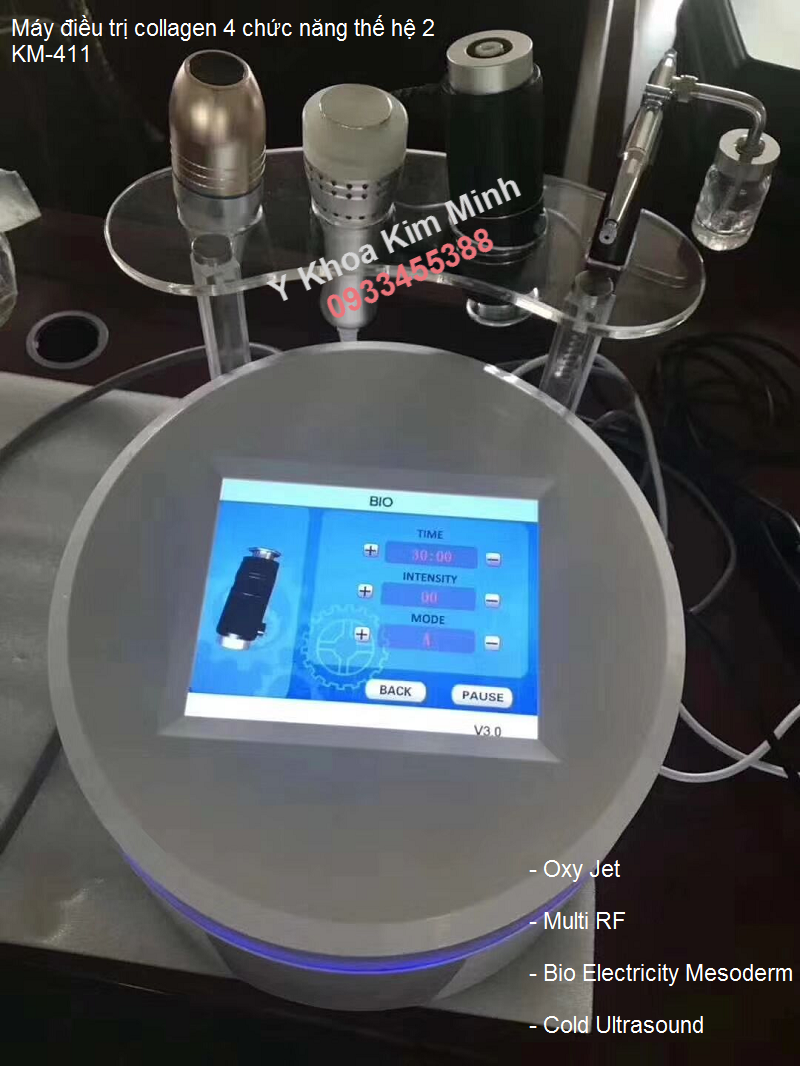 May dieu tri da tai tao collagen KM-411 ban tai tp hcm - Y Khoa Kim Minh