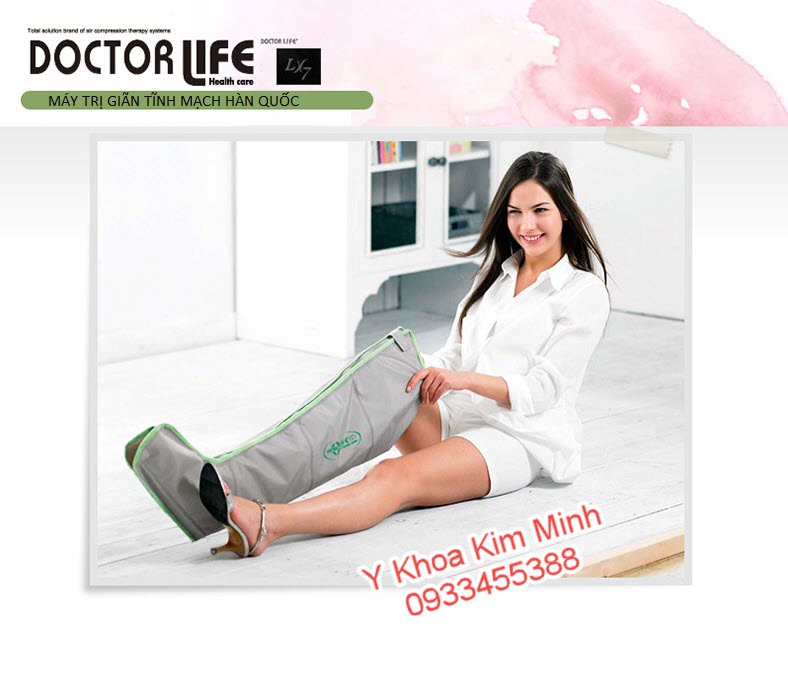 Máy điều trị bệnh giãn tĩnh mạch Hàn Quốc bán ở Y Khoa Kim Minh