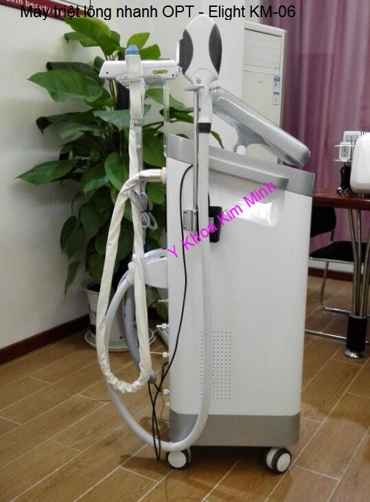 Ban may triet long nhanh OPT Elight xoa xam KM-06