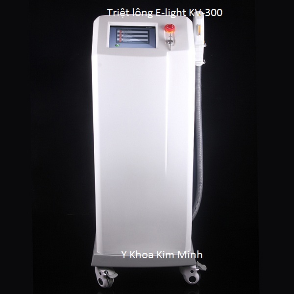 Máy triệt lông lạnh nhanh E-light đa năng KV-300 bán Y Khoa Kim Minh
