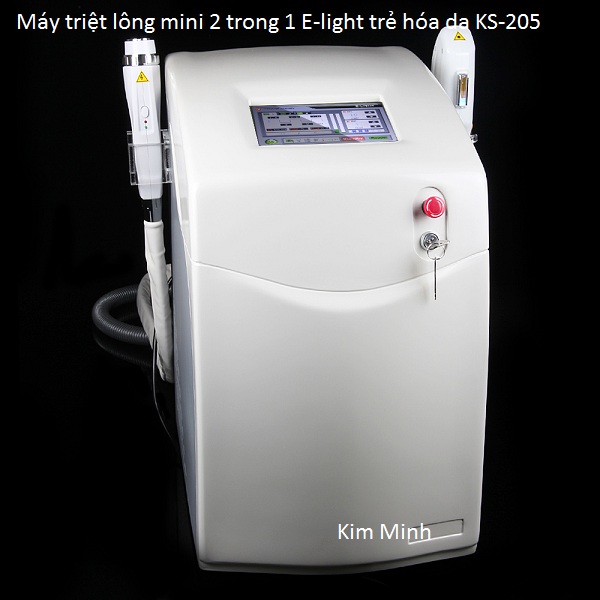 M&aacute;y triệt l&ocirc;ng mini E-light, mini KS-205 Y Khoa Kim Minh