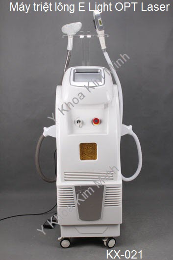 May triet long E light Laser Yag 2 trong 1 KX-021 Y Khoa Kim Minh