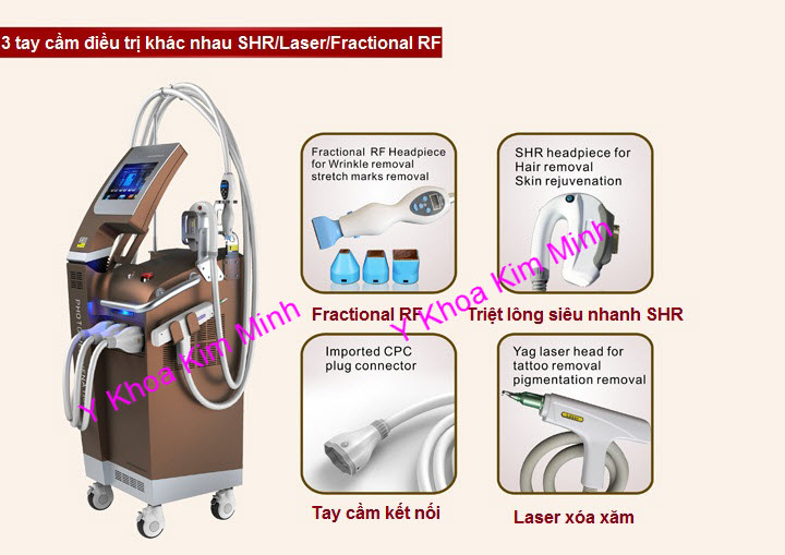 Cong ty ban may triet long sieu nhanh SHR EPL200 nhap khau truc tiep Y Khoa Kim Minh