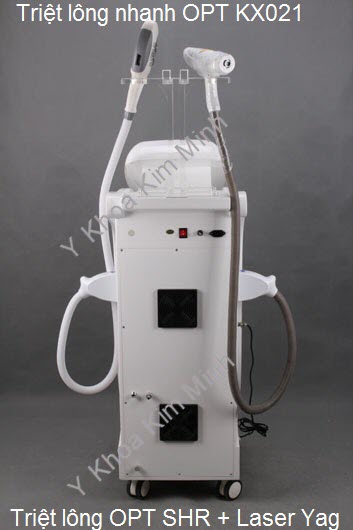May triet long nhanh OPT SHR E light KX-021 Y Khoa Kim Minh