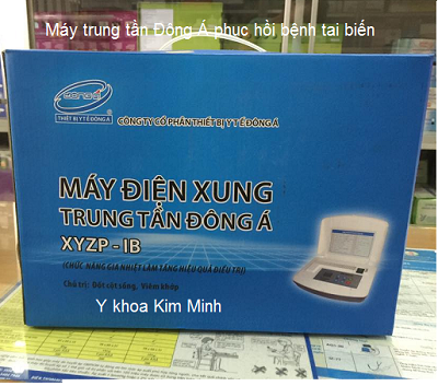 Máy trung tần Đông Á XYZP-1B phục hồi bệnh tai biến - Y Khoa Kim Minh