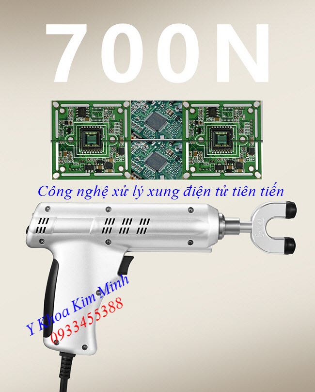 May vat li tri lieu dieu tri giam dau cot song va benh dau than kinh toa mini Ginha - Y khoa Kim Minh