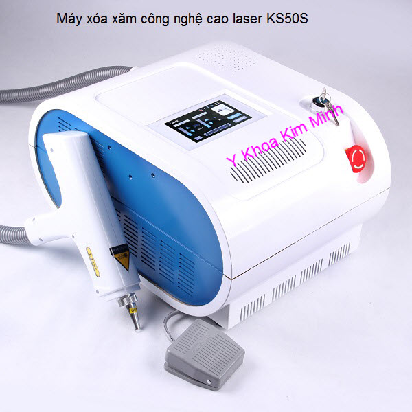 Máy xóa xăm công nghệ cao YAG KS50S Y khoa Kim Minh