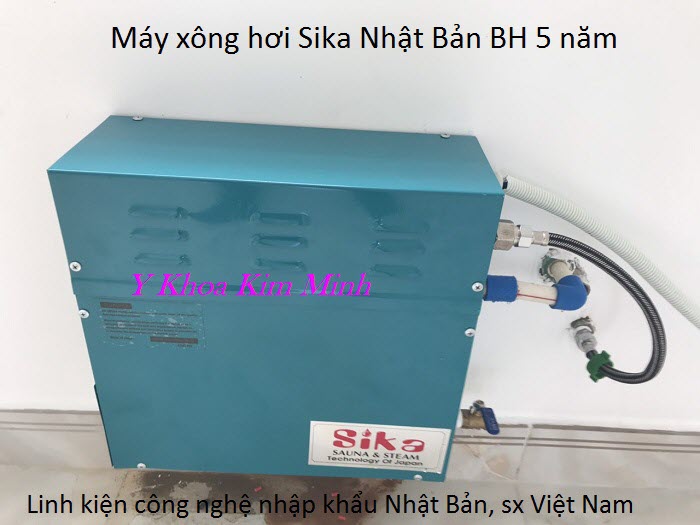 Bán máy xông hơi nóng, lắp đặt phòng xông hơi massage Steam toàn quốc - Y Khoa Kim Minh