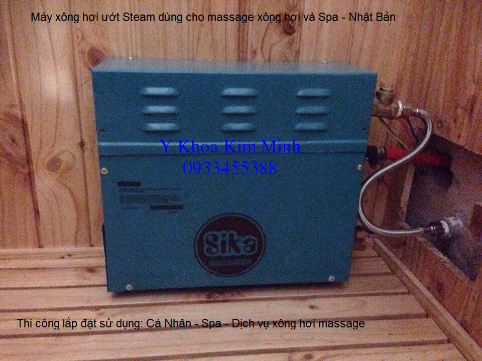 Cong ty thiet ke lap dat may xong hoi uot massage spa va dich vu xong hoi sauna Y Khoa Kim Minh