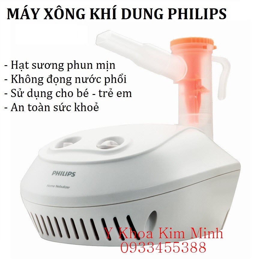 Máy xông khí dung cho trẻ dùng tại nhà Philips