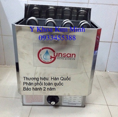 Máy xông khô Sauna Gunsan Hàn Quốc bảo hành 2 năm chính hãng - Y Khoa Kim Minh