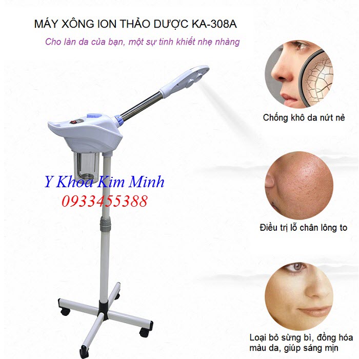 May xong mat, may xong hoi nong ion dung tai spa KA-308A - Y Khoa Kim Minh