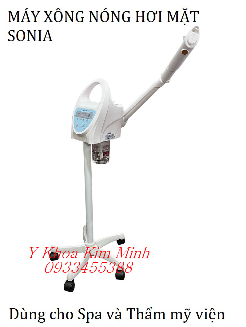 Máy xông nóng da mặt dùng cho spa và thẩm mỹ viện