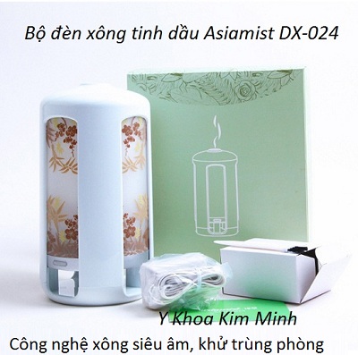 Máy xông tinh dầu siêu âm Asiamist DX-024 phun dung dich khử độc phòng, nhà cửa gia đình - Y khoa Kim Minh