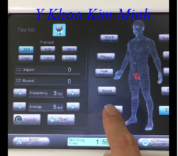 Chữa liệt dương, rối loạn cương dương - Y Khoa Kim Minh May xung kich chua benh liet duong, roi loan cuong duong - Y khoa Kim Minh