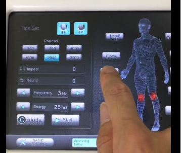 Máy xung kích chữa đau đầu gối - Y Khoa Kim Minh Máy xung kích chữa đau đầu gối - Y Khoa Kim Minh