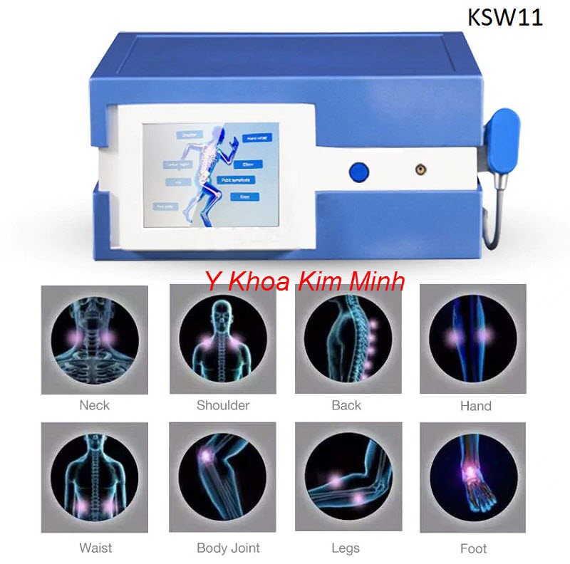 Máy xung kích điều trị phục hồi chức năng KSW11 Máy vật lý trị liệu xung kích KSW11
