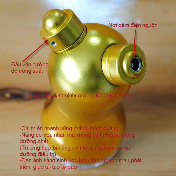 Máy chăm sóc da cá nhân mini cầm tay massage mặt KMR-1098