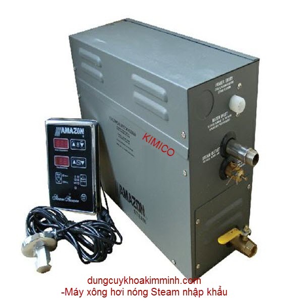 M&aacute;y x&ocirc;ng hơi n&oacute;ng massage Steam Amazon