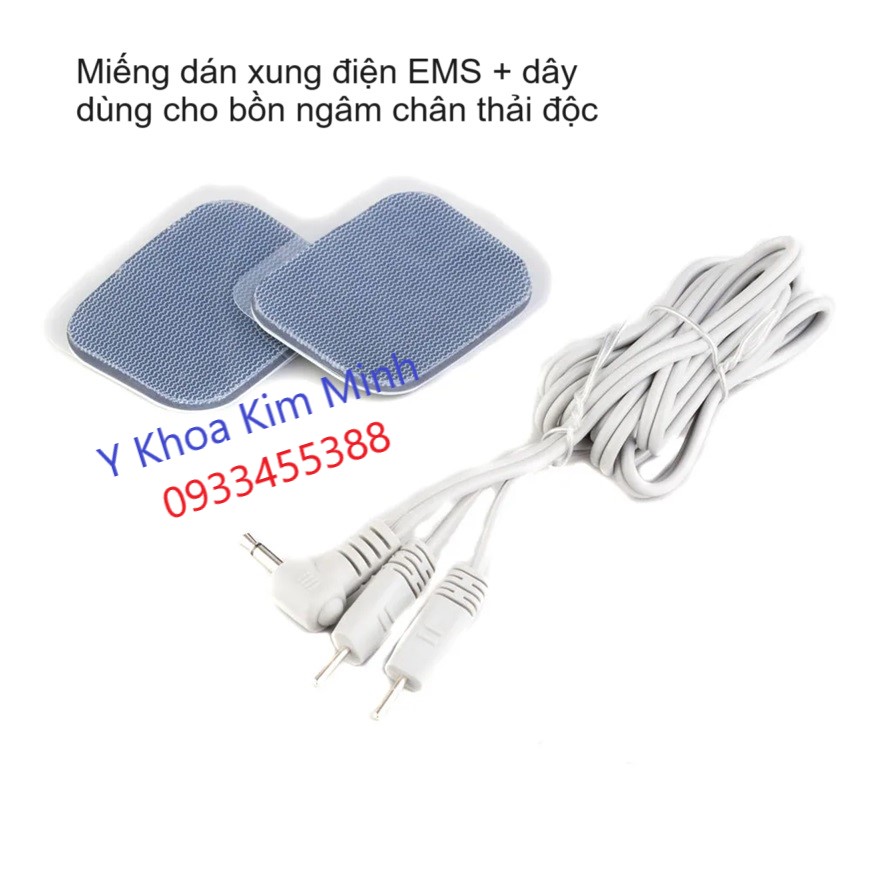 Miếng dán xung điện EMS dùng cho máy ngâm chân thải độc