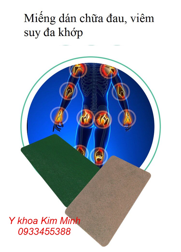 Miếng dán chữa suy đau đa khớp viêm khớp dạng thấp - Y khoa Kim Minh