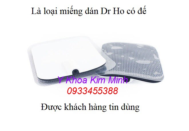 Miếng dán máy Dr Ho loại nhỏ 4x6cm - Y khoa Kim Minh