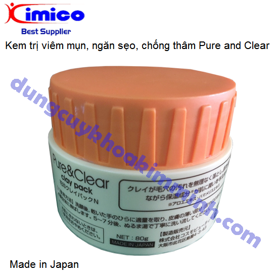 Kem tri viem da mun tot nhat Pure and Clear Nhat Y khoa Kim Minh