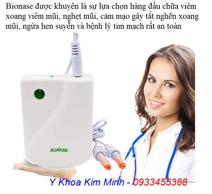 Máy chữa viêm xoang viêm mũi dị ứng Bionase bán tại Tp.HCM - Y Khoa Kim Minh