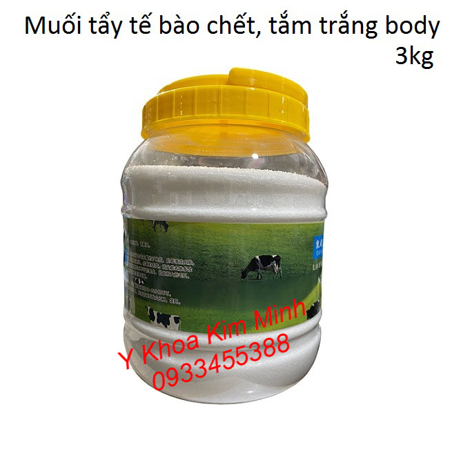 Muối tẩy tế bào da chết body 3 kg