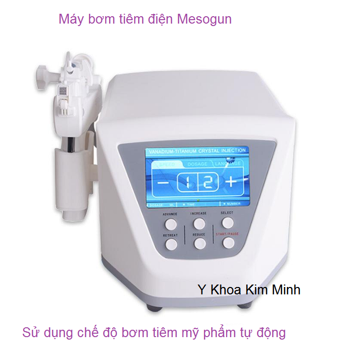 May bom tiem my pham tu dong mesogun Y Khoa Kim Minh 0933455388