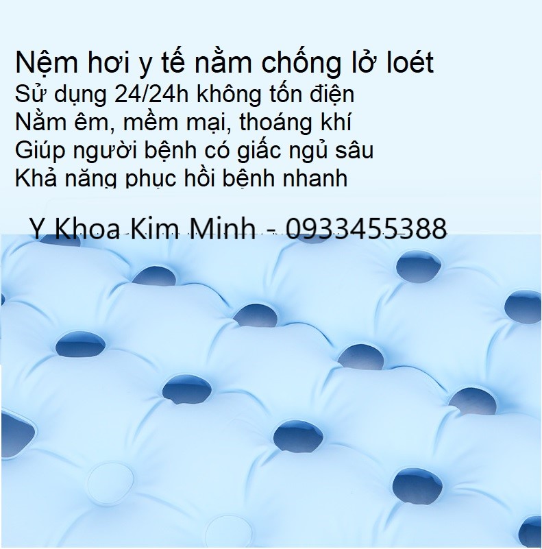 Nệm hơi y tế dùng cho người bệnh nằm chống loét
