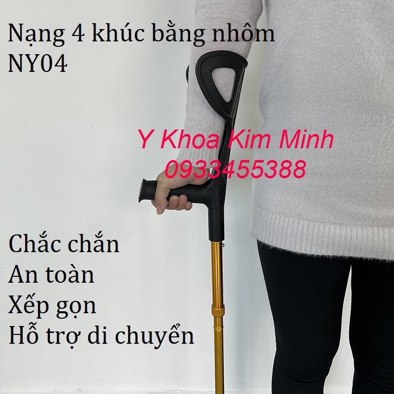 Nang 4 khúc tập đi dùng cho người bệnh
