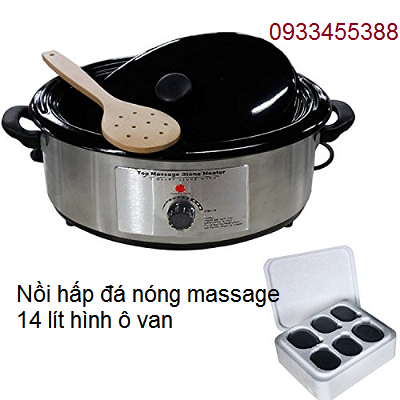 Nồi nấu đá nóng massage 14 lít ô van - Y khoa Kim Minh Nồi nấu đá nóng massage 14 lít hình ô van bán tại Y khoa Kim Minh 0933455388