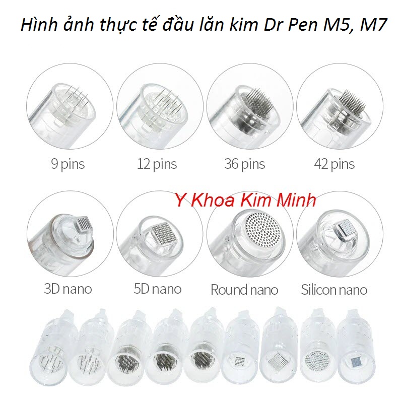 Đầu lăn kim dùng cho máy Dr Pen M5 và M7
