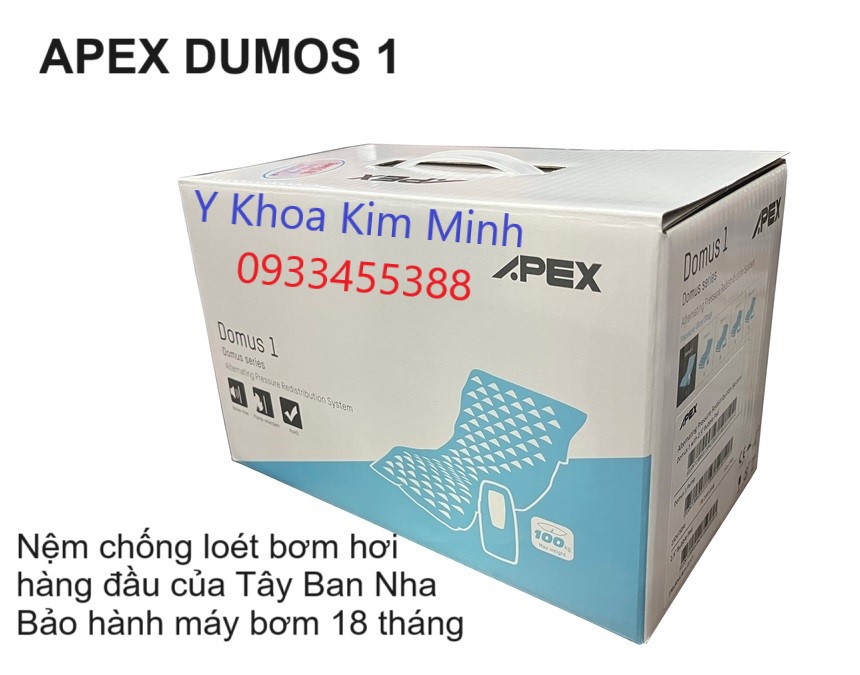 Nệm chống loét bơm hơi Apex Dumos 1 Tây Ban Nha