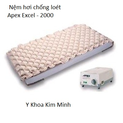 Nệm chống loét bằng hơi Apex Excel 2000 hãng Tây Ban Nha cao cấp - Y khoa Kim Minh
