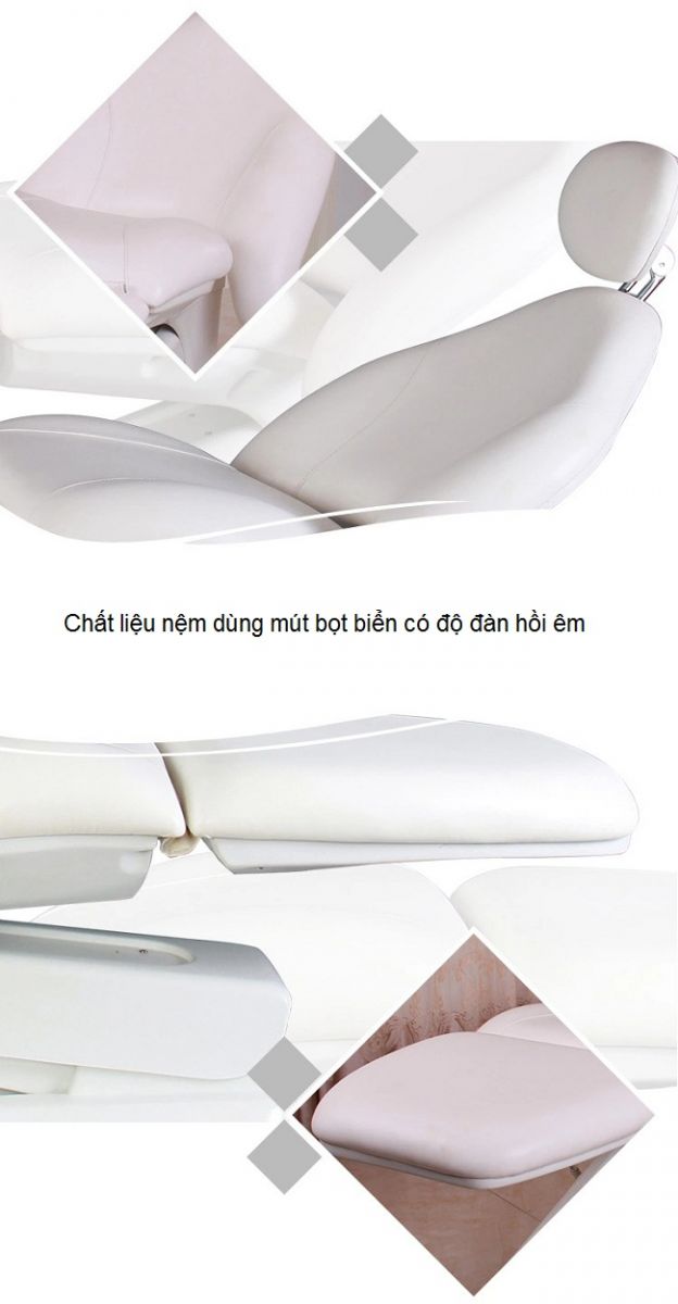 Sử dụng mút bọt biển êm đàn hồi - Y Khoa Kim Minh Hình ảnh nệm giường thẩm mỹ điện 3 khúc dùng mút bọt biển êm đàn hồi - Y Khoa Kim Minh