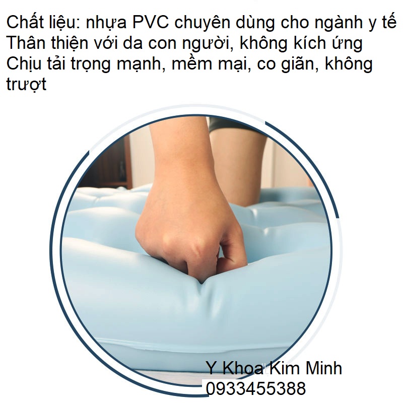 Thông số kỹ thuật nệm hơi y tế bán ở Y Khoa Kim Minh
