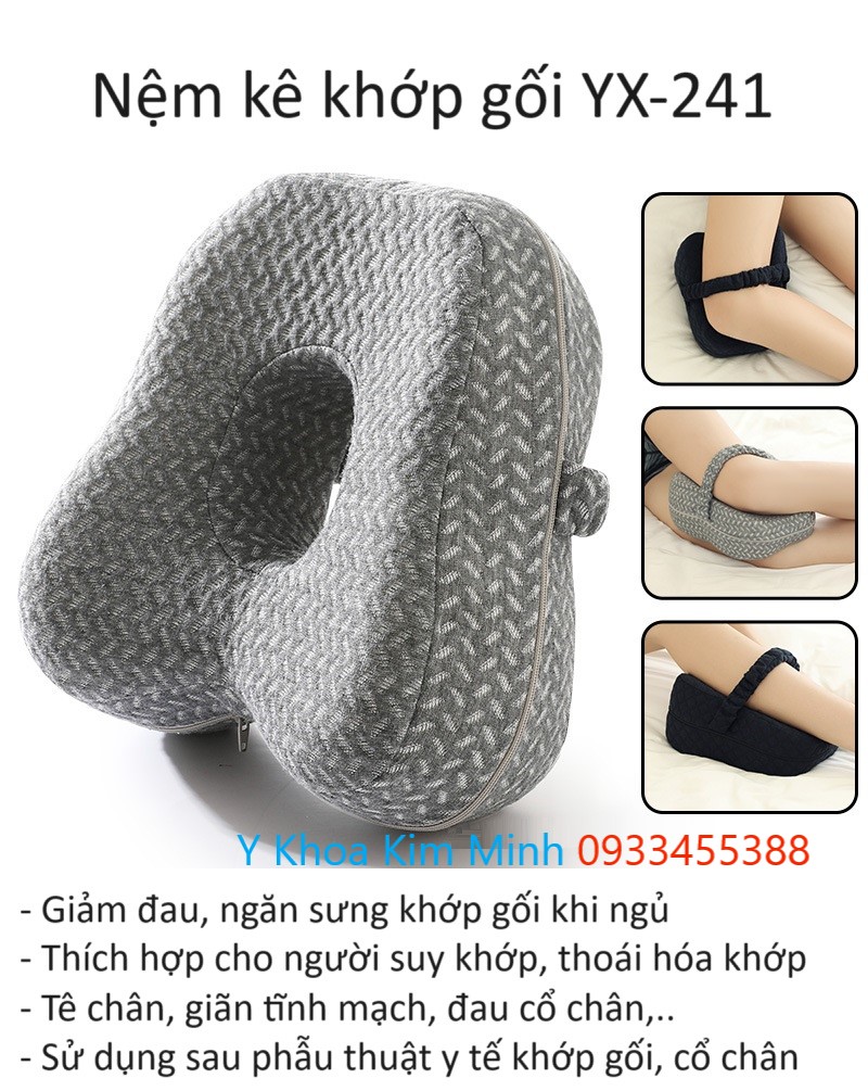 Nệm kê khớp gối chống chèn ép, giảm đau nhức tê bại