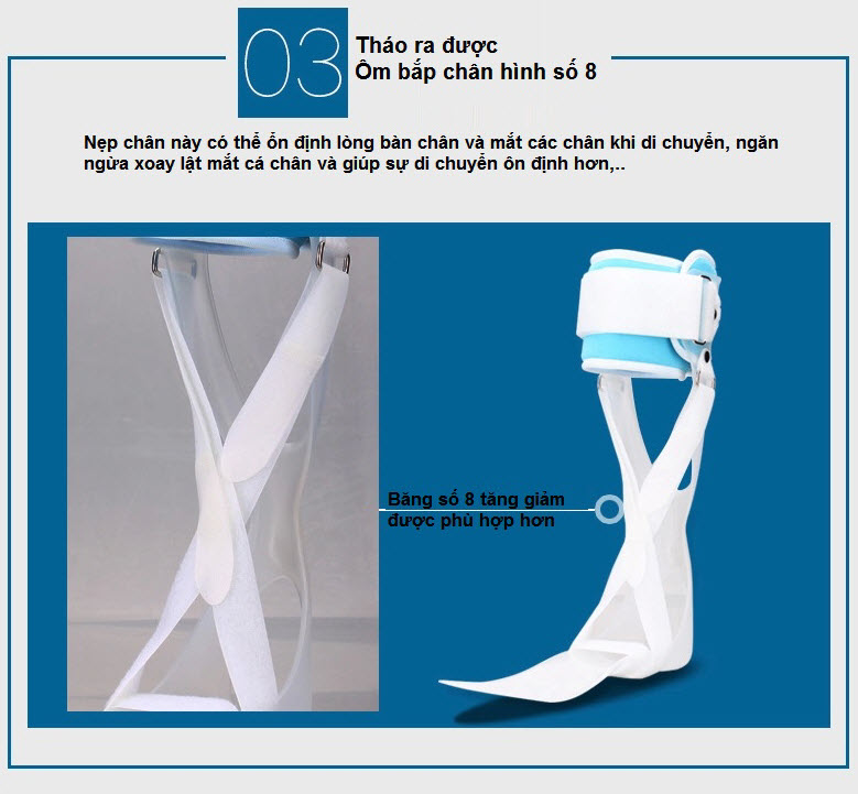 Nep co dinh ban chan tap di chong lat - Y khoa Kim Minh