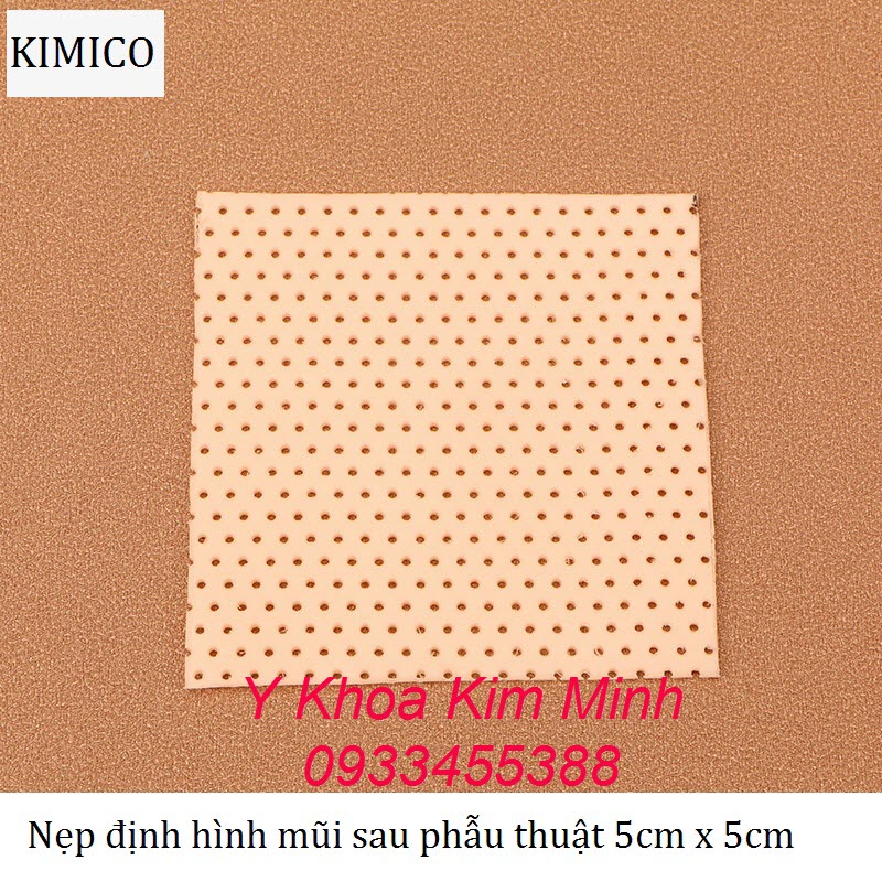 Nẹp định hình mũi sau phẫu thuật kích thước 5cm x 5cm