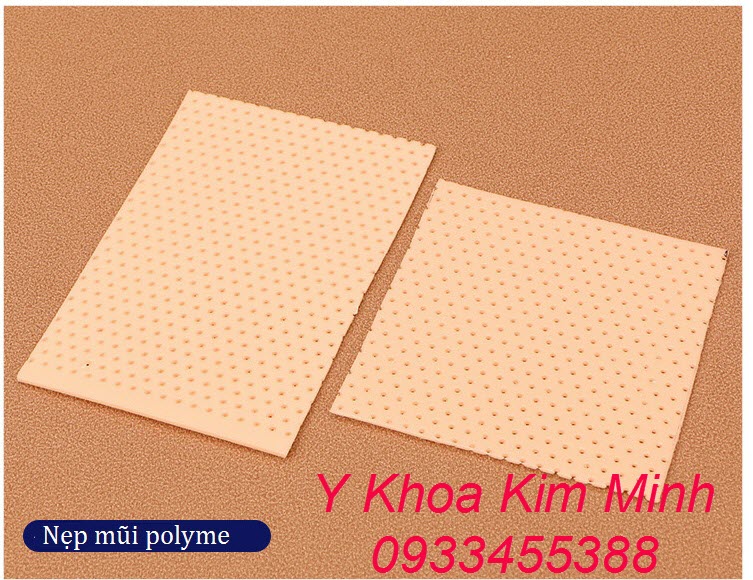 Nẹp mũi sau phẫu thuật thẩm mỹ chất liệu polyme nhiệt độ thấp